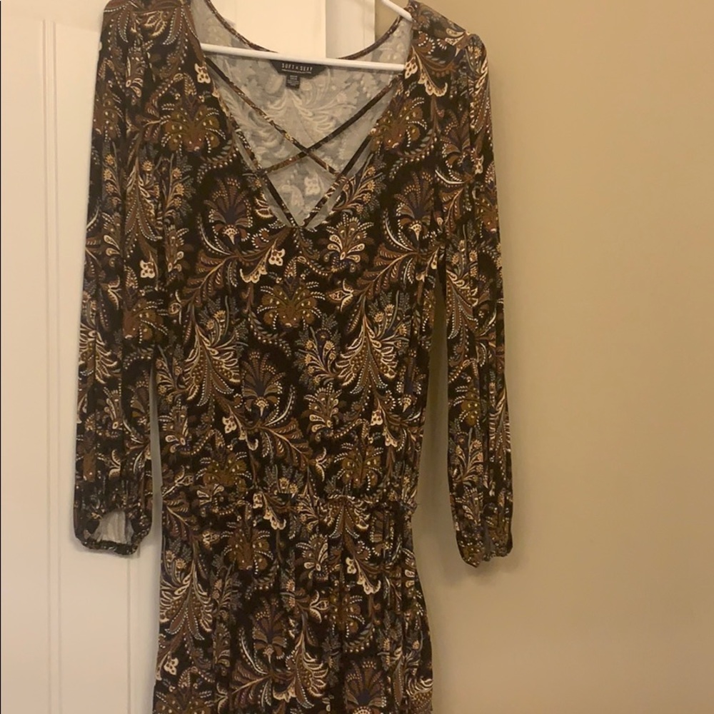 American Eagle printed romper.